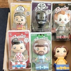 Funko Posesies Action Figures Set - Red, Black, Blue, Yellow